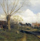 Sávvinskaya slobodá, arrabal de Zvenígorod. 1884, obra de Isaak Levitán.