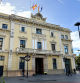 La fachada del Ayuntamiento de l'Hospitalet de Llobregat