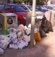 La basura que se acumula fuera de los contenedores complica el control de plagas, especialmente en los meses de verano