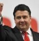 El líder del SPD, Sigmar Gabriel, tras su discurso durante el congreso de los socialdemócratas alemanes