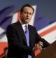 El primer ministro británico David Cameron ofrece un discurso durante durante el Congreso anual del Partido Conservador que se celebra en el Centro Internacional de Convenciones de Birmingham