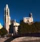 La catedral de Girona desde el río Onyar
