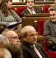 Joaquim Nadal y Artur Mas, en el Parlament.