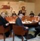 El presidente de la Generalitat Artur Mas, acompañado de sus consellers