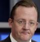 Robert Gibbs, durante una comparecencia en la sala de prensa de la Casa Blanca