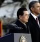 El presidente Obama da la bienvenida al presidente chino Hu Jintao durante una ceremonia en la Casa Blanca
