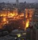 La plaza Tahrir de El Cairo, abarrotada de manifestantes mientras cae la noche