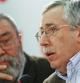 Los líderes sindicales, Ignacio Fernández Toxo (CCOO) y Cándido Méndez (UGT).