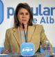 La secretaria general y presidenta del partdo en Castilla-La Mancha, María Dolores de Cospedal