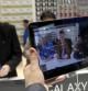La nueva tableta Samsung Galaxi Tab, presentada por la empresa surcoreana en el Mobile World Congress de Barcelona