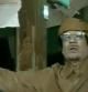 Gadafi, dirigiéndose al pueblo libio en la televisión estatal