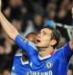 El jugador Frank Lampard, del Chelsea, celebra un gol ante el Manchester United