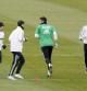 Los entrenamientos de hoy no contarón con la presencia de los lusos Cristiano Ronaldo y Carvalho