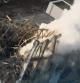 Imagen publicada por el operador de la planta nuclear de Fukushima, Tokyo Electric Power, en la que se observa vapor saliendo de la tercera unidad de la planta nuclear de Fukushima