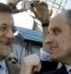 El presidente del PP, Mariano Rajoy y el presidente de la Generalitat, Francisco Camps, en Valencia