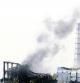 El reactor 3 de Fukushima, humeando este lunes