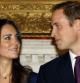 Guillermo y Kate Middleton el día del anuncio de su compromiso