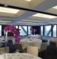 Vista del espacio de eventos en la planta 41 del Hotel Arts