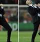 Guardiola celebra la clasificación del Barça para la final de la Champions League.