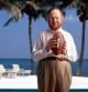 Malcolm Glazer, propietario del Manchester United fotografiado en su casa de Tampa Bay, en Estados Unidos