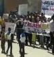 Captura de un vídeo de YouTube de la manifestación de la localidad siria de Hama el 3 de junio de 2011.