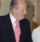 El rey Juan Carlos, a su salida del Hospital USP San José de Madrid