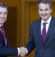 Zapatero y Rasmussen, en la Moncloa