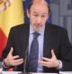 El vicepresidente primero del Gobierno y ministro del Interior, Alfredo Pérez Rubalcaba.