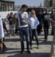 Piqué y Shakira en su visita a Jerusalén