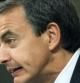 El presidente del Gobierno, José Luis Rodríguez Zapatero, durante su intervención hoy en la segunda jornada del debate sobre el estado de la nación,