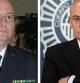Fotografías de archivo del jefe superior de Policía del País Vasco, Enrique Pamiés (i) y el exdirector general de la Policía, Víctor García Hidalgo (d)