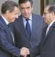 El presidente francés, Nicolas Sarkozy, recibió en mayo en el Palacio del Elíseo en París al representante de los rebeldes libios, Mahmoud Jibril
