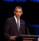 El presidente de Estados Unidos, Barack Obama, habla el domingo 11 de septiembre de 2011 en el "Concierto para la Esperanza" en el Centro Kennedy de Washington donde se rindió tributo a las víctimas de los atentados terroristas del 11-S