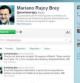 Imagen de la cuenta de Twitter de mariano Rajoy