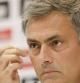 El entrenador del Real Madrid, el portugués José Mourinho, durante la rueda de prensa que ofreció hoy para hablar del próximo partido del equipo madrileño, el Racing de Santander, mañana en el estadio de El Sardinero