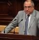 El presidente del grupo del PSC en el Parlament de Cataluña, Joaquim Nadal, durante su intervención en la segunda sesión del debate sobre política general