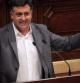 El líder de ERC Joan Puigcercós, en el Parlament