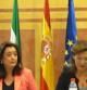 Mar Moreno junto a Rosa Torres, en comisión parlamentaria