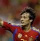El centrocampista de la selección española David Silva celebra el gol marcado ante Escocia, durante el partido, correspondiente a la fase de clasificación para la Eurocopa 2012, que ambos equipos disputan esta noche en el estadio José Rico Pérez de Alicante