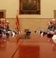 La vicepresidenta del Govern, Joana Ortega, se ha reunido con los cuatro presidentes de las diputaciones catalanas