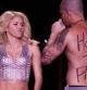 La cantante colombiana Shakira se presenta junto a René Pérez, de 'Calle 13', durante su concierto en Puerto Rico