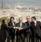 Los alcaldes de Lleida, Tarragona, Barcelona, Girona y Figueres celebran la aprobación del Corredor Mediterráneo