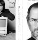 Portada y contraportada (a la izquierda) de la biografía autorizada de Steve Jobs