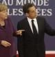 Merkel y Sarkozy, a su llegada a la cumbre de Cannes