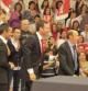 Rubalcaba y Tomás Gómez en el acto de apertura de campaña en Madrid