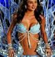 La modelo australiana Miranda Kerr lució 'El Fantasy Bra', el nuevo sujetador cubierto de perlas y pedrería valorado en dos millones y medio de dólares (casi un 1.800.000 euros)