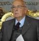 El Presidente de la República, Giorgio Napolitano.