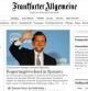 Portada del Frankfurter Allgemeine.