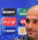 Josep Guardiola, en rueda de prensa