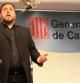 El presidente de ERC, Oriol Junqueras, ha comentado en rueda de prensa el resultado de la reunión de los republicanos con el conseller de Economia, Andreu Mas-Colell